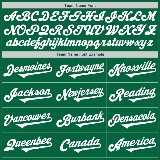 Maglia Kelly personalizzata, autentica, verde, baseball, bianca Maglia Kelly personalizzata, autentica, verde, baseball, bianca