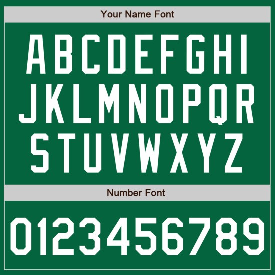 Maglia Kelly personalizzata, autentica, verde, baseball, bianca Maglia Kelly personalizzata, autentica, verde, baseball, bianca