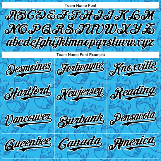 Maglia da baseball Revzzz Sky Bear personalizzata, nera e bianca, 3D Blue Drip, autentica Maglia da baseball Revzzz Sky Bear personalizzata, nera e bianca, 3D Blue Drip, autentica