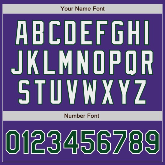 Maillot de baseball authentique à rayures fines, blanc, violet, vert, personnalisé